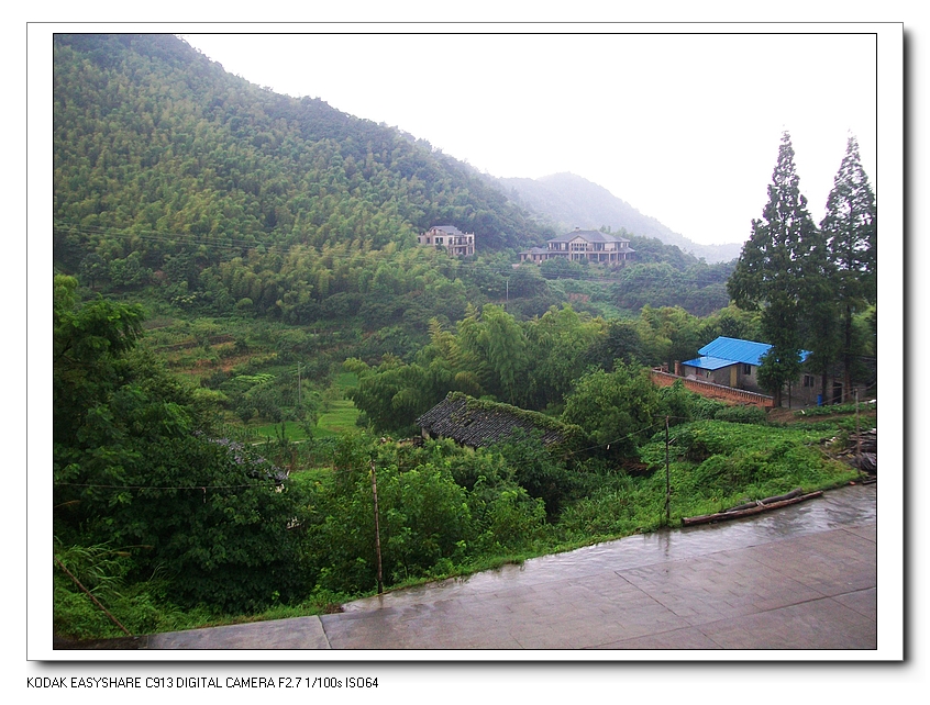 雨后的堆高山空气不是一般的好