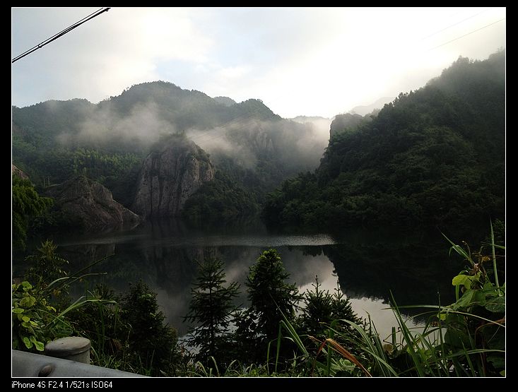 福溪水库风光