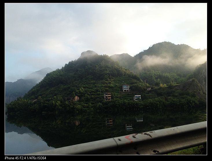 福溪水库风光