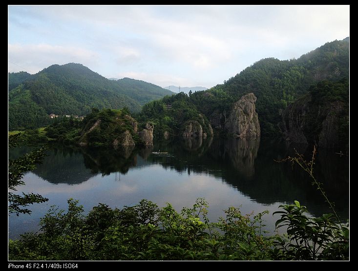 福溪水库风光