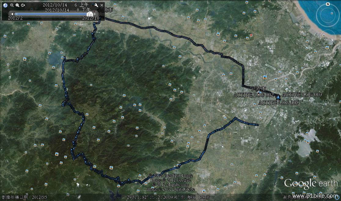 四明山180公里骑行轨迹图.jpg