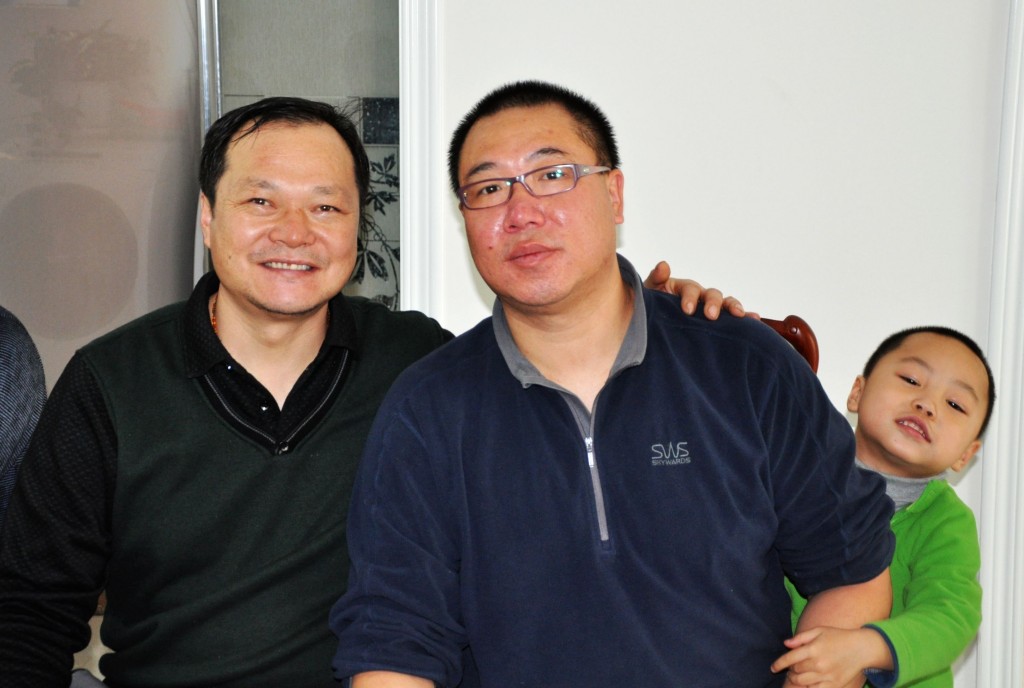 靳总（左）和大刘