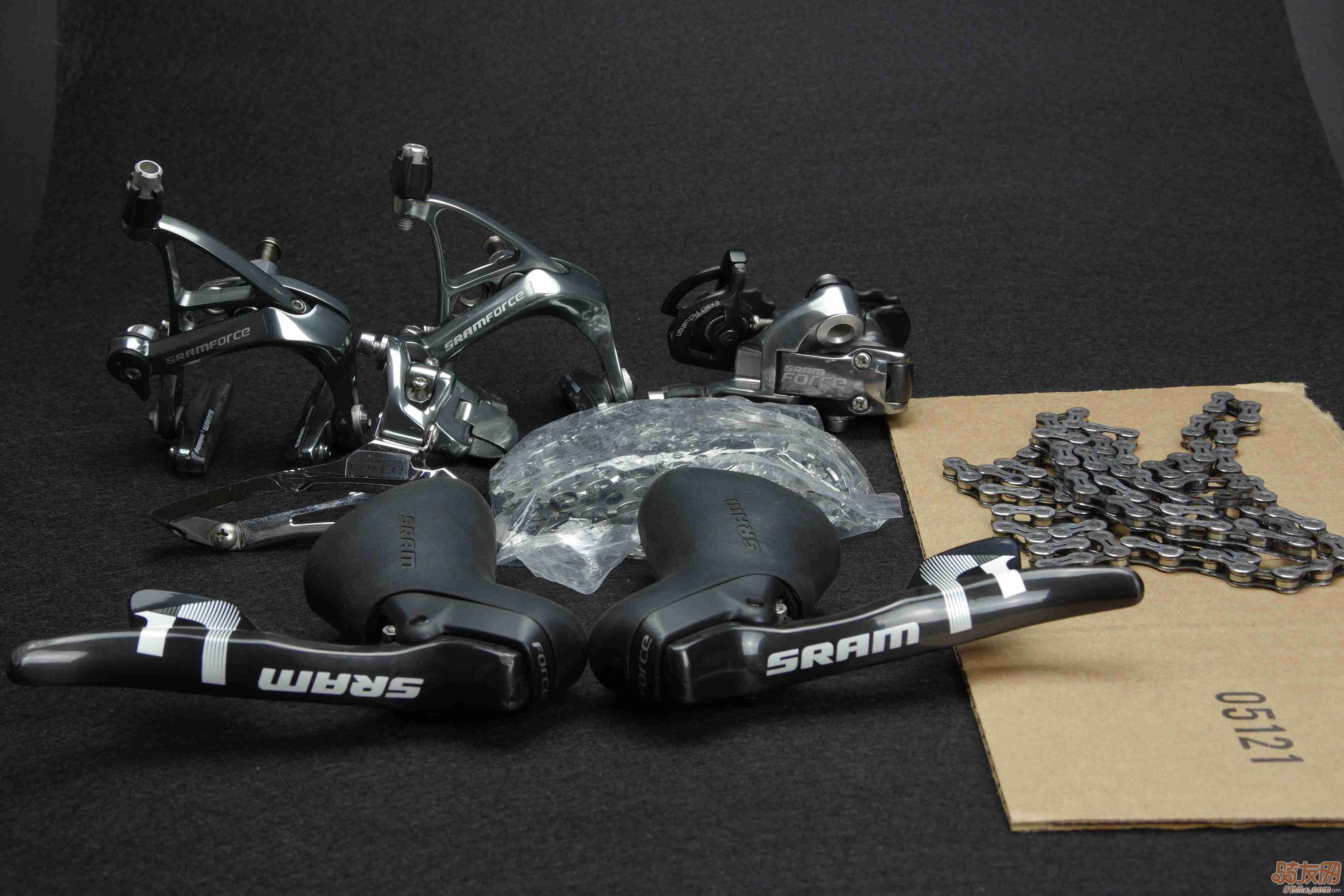 速联sram force 10速 公路变速套件(不含牙盘)