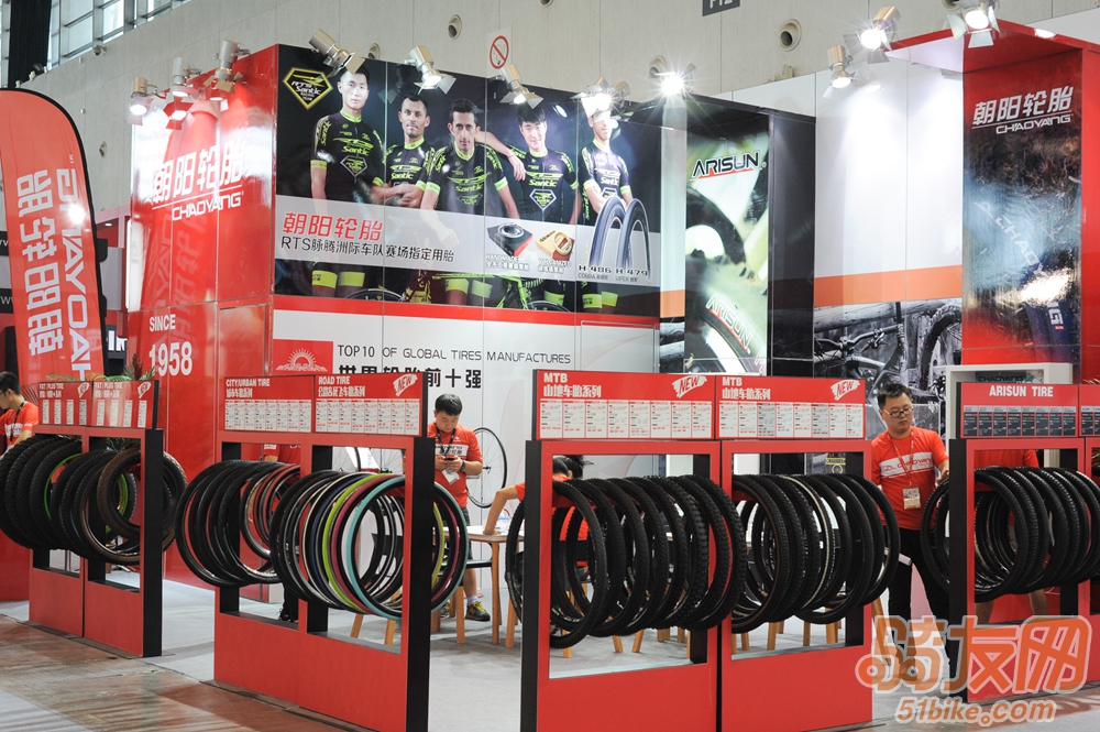 朝阳轮胎携高端子品牌ARISUN亮相亚洲自行车展