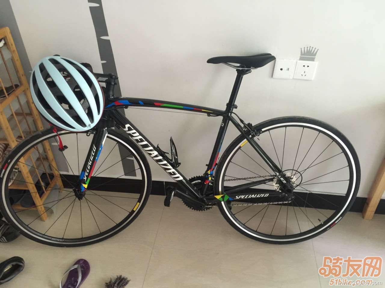 急出售闪电公路allez elite萨甘版彩虹架公路车