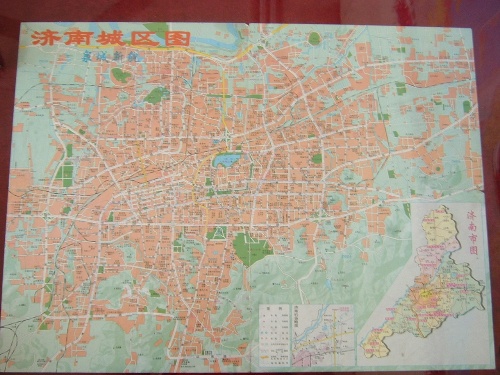 济南市区图！