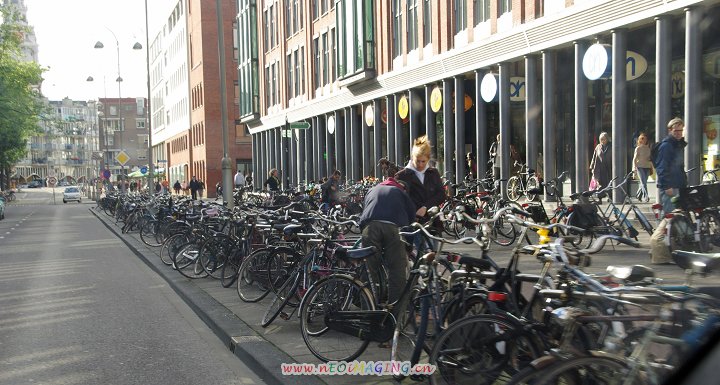 荷兰人均拥有不止一辆自行车，但绝大大多数是买菜车喔