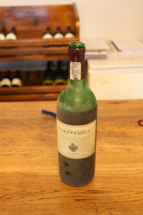 葡萄酒是不限量品尝的.这瓶是95年的.82年的我也尝了一点点,不过喝不出有什么区别,呵呵.