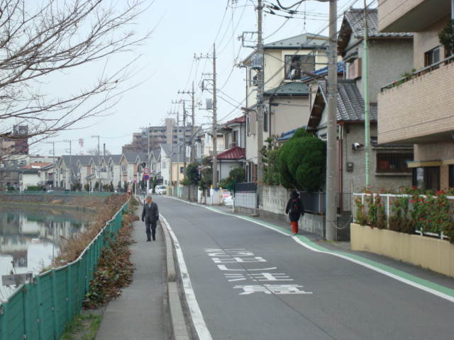 平坦的小路