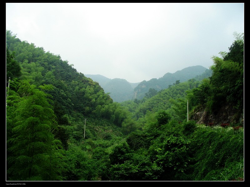 盘山公路，坡有点陡的