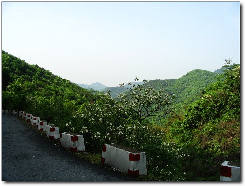 骑行在这样的路上，还能闻到大山的气息，泥土的清香