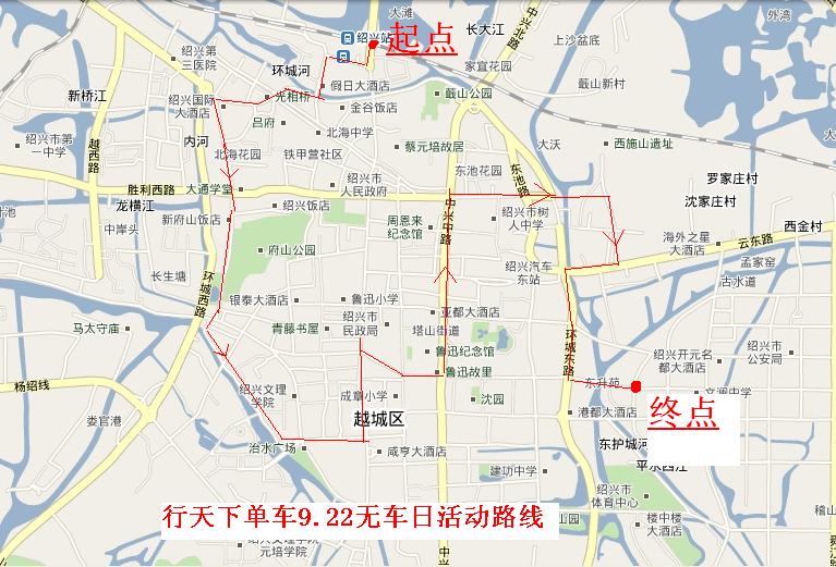 骑行路线