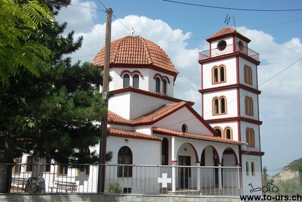 典型的希腊教堂