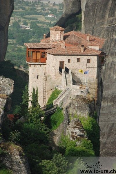 山顶上的修道院