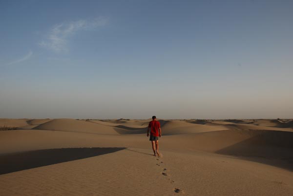 塔克拉玛干，是我们见过的最美的沙漠
