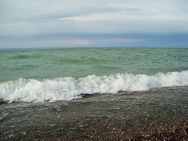 福海乌伦古湖，黄金海岸