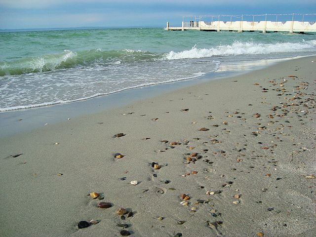 福海乌伦古湖，黄金海岸